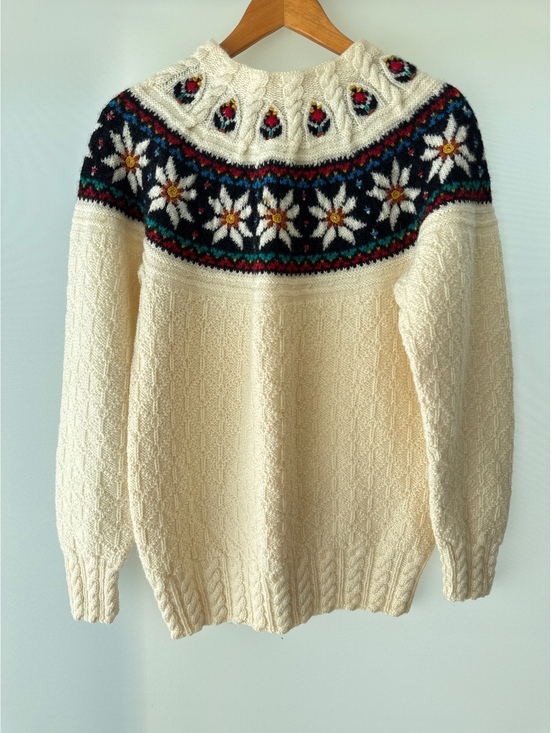 Dale Of Norway Sweaters - Vintage Dale of Norway Wool Sweater Womens L 44 Fair Isle Skandia of Vail